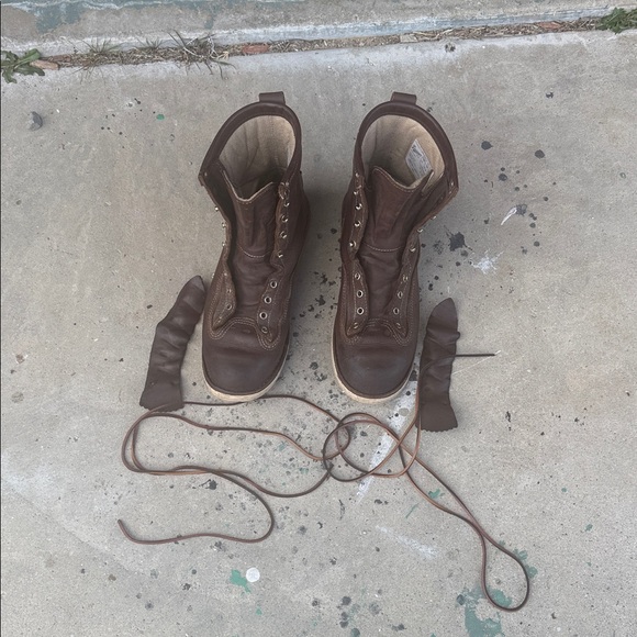 Danner Dark Brown Leather Boots - Picture 8 of 8